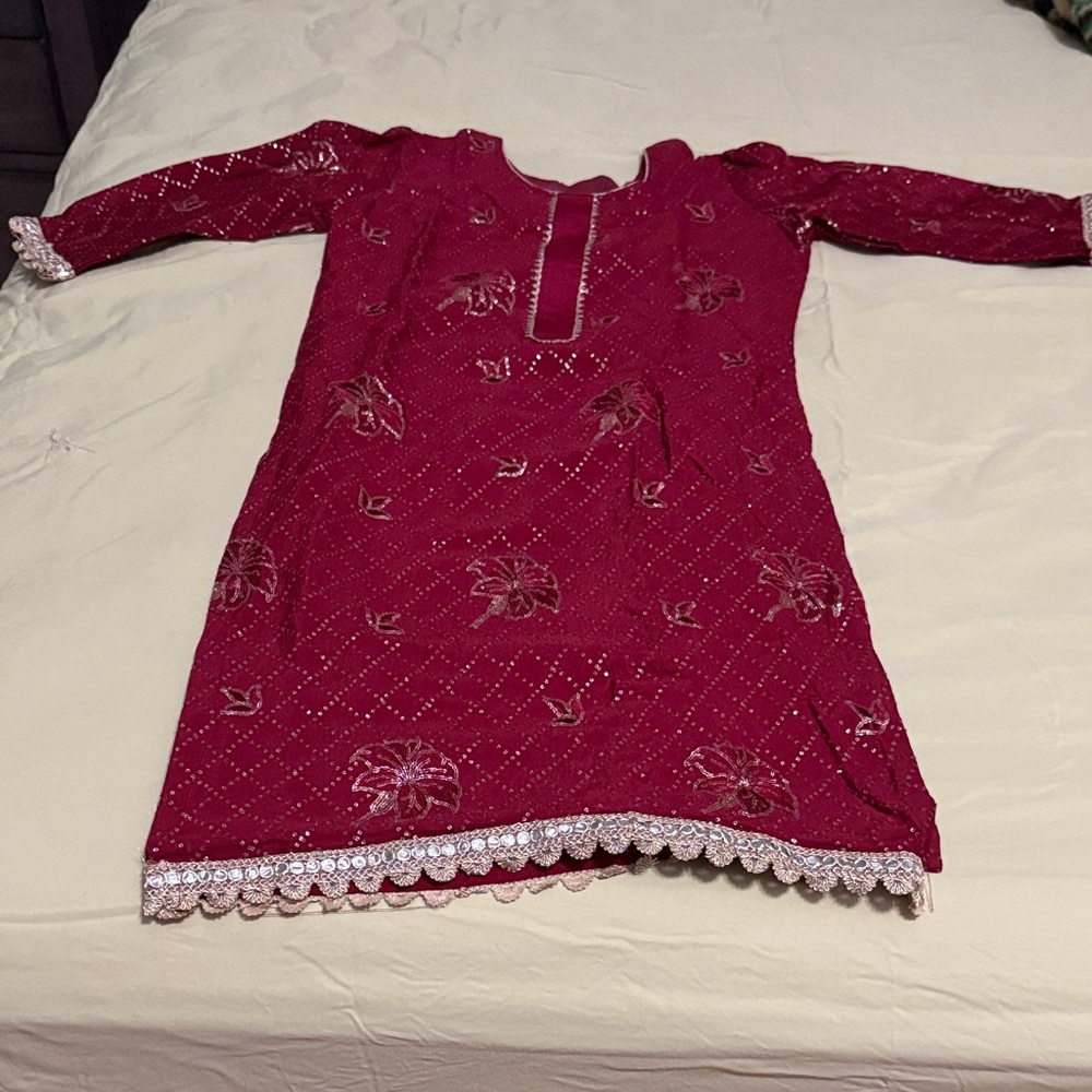 Elegant Pink Kids Dress
